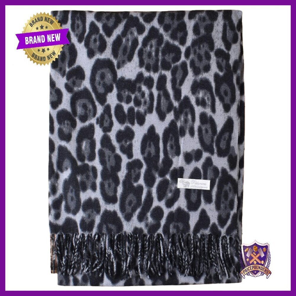 Oversized Chunky Winter Scarf Shawl Wrap Faux Cashmere Thick Warm